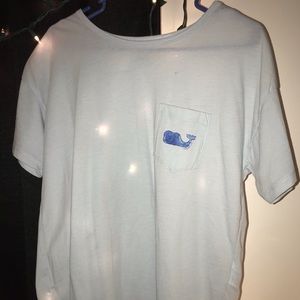 Blue Vineyard Vines pocket tee